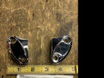 Top clamps Chrome Seperate Harley Handlebar Risers Sportster FXR Softail Dyna