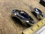 Top clamps Chrome Seperate Harley Handlebar Risers Sportster FXR Softail Dyna