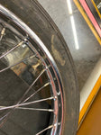 Vintage Chopper Stopper Front Spoke Wheel Mini Drum Brake Harley Honda 17" Sprin