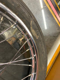 Vintage Chopper Stopper Front Spoke Wheel Mini Drum Brake Harley Honda 17" Sprin