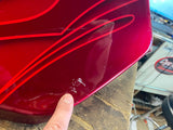 Harley CVO Landslide Candy Red Flames Outer Fairing 2016 FLHTKSE Flames Bagger