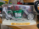 Vintage 1970s' Chopper Motorcycle Harley Case Zee Toys Ezee Riders Old Skool!!