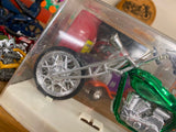 Vintage 1970s' Chopper Motorcycle Harley Case Zee Toys Ezee Riders Old Skool!!