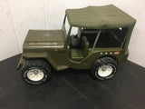 Vintage Tonka Jeep G-452-8 1970s US Army Pressed Steel Collectable Tin Toy Rare