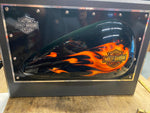 24x17 Custom Paint Gas Tank Display Harley Dealer Man Cave Flames Garage Office