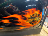 24x17 Custom Paint Gas Tank Display Harley Dealer Man Cave Flames Garage Office