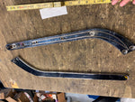 Custom Chopper Billet Chrome Fender Struts Harley Softail Internal mount
