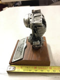 Vtg 88 TC 1450cc '99 Motor Engine Pewter Stand Display Harley Davidson Miniature