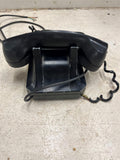 vtg 1970s Stromberg Carlson Desktop Black Rotary Dial Table Phone