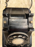vtg 1970s Stromberg Carlson Desktop Black Rotary Dial Table Phone