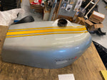 Yankee Z 500 2 stroke Twin Classic Motorcycle Gas Tank Vtg Dirt bike 1971 AHRMA