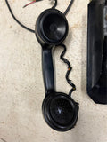 vtg 1970s Stromberg Carlson Desktop Black Rotary Dial Table Phone