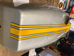 Yankee Z 500 2 stroke Twin Classic Motorcycle Gas Tank Vtg Dirt bike 1971 AHRMA