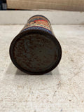 vtg Made in USA 1940s Wagner Lockheed Brake Fluid 32 oz. tin can half full