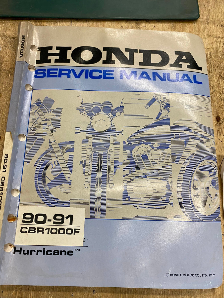 Honda cbr1000f store workshop manual