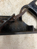 vtg Stanley No. 78 Rabbet smooth bottom plane woodworking tool