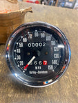 Vtg NOS Speedometer Harley Shovelhead 150MPH FX Sportster Low Rider Superglide!