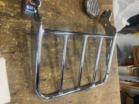 Factory OEM Harley Luggage Rack Road King FLHX Street Glide sissybar mount Mothe