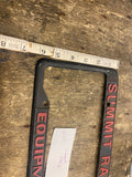 Vtg Summit Racing License plate Frame Hot Rod Muscle car camaro chevelle mopar