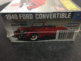 Vintage Lindberg 1940 Ford Convertible 1:32 Scale Plastic Model Boxed Sealed new