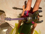 Gem doll 1985 Guitar Rock Roll Jem Hollograms 1985 Hasbro Misfits Mini Skirt pun