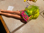 Gem doll 1985 Guitar Rock Roll Jem Hollograms 1985 Hasbro Misfits Mini Skirt pun