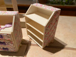 Barbie Doll Quilted Caes Hanger Closet Snap n Store Lot Dresser Acc Hangers Bedr