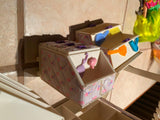 Barbie Doll Quilted Caes Hanger Closet Snap n Store Lot Dresser Acc Hangers Bedr