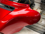 Wicked Red OEM Outer Fairing Harley FLHX Ultra classic Street Glide scrape on ed