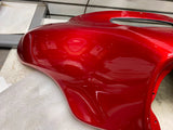 Wicked Red OEM Outer Fairing Harley FLHX Ultra classic Street Glide scrape on ed