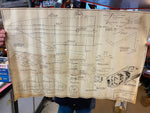 Vtg Megow Super commander Balsa Model Airplane Box Instructions p47 thunderbolt