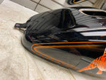 Black Custom Airbrush tiger Gas Tank Harley Heritage Softail Fatboy 2000-2004