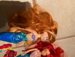 Vtg 1990's Little Mermaid Dolls Accessories disney Mattel Ariel Bambola Simba