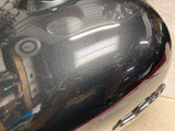 Black Pearl Charcoal Gas Tank Harley Ultra Classic Glide FLH 2008^ Emblems Nice!