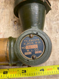 Vtg Howitzer Elbow Sight Scope Military 1943 WW2 Cannon 105 Telescope 45 Degrees