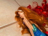 Vtg 1990's Little Mermaid Dolls Accessories disney Mattel Ariel Bambola Simba