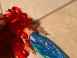 Vtg 1990's Little Mermaid Dolls Accessories disney Mattel Ariel Bambola Simba