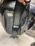 Black Pearl Charcoal Gas Tank Harley Ultra Classic Glide FLH 2008^ Emblems Nice!