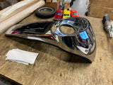 Dash Cover Electra Glide 2008^ Bagger FLH Classic Gas tank W door Chrome console