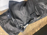 Harley Logo Leather Riding Gloves Med Black Light insulated Bar Shield Motorcycl