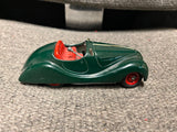 vtg Schuco Examico 4001 Dark Green wind up toy original missing key