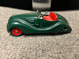 vtg Schuco Examico 4001 Dark Green wind up toy original missing key