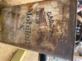 Vtg 1920's Oil Gas Can Gargoyle Mobiloil Antique Spout Vacuum NY Quart metal Tin