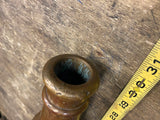 31" Antique Fire fighter Hose Nozzle Farnan Brass Works Cleveland fireman 1911