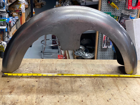 Custom Roller Front Fender Harley Softail Big Wheel Bagger 23" Wheel Steel Chopp