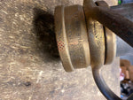 31" Antique Fire fighter Hose Nozzle Farnan Brass Works Cleveland fireman 1911