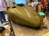 2008^ Road King Gas Fuel Tank Olive Pearl Black FLHR Harley Factory New T/o