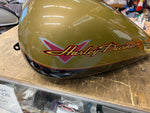 2008^ Road King Gas Fuel Tank Olive Pearl Black FLHR Harley Factory New T/o