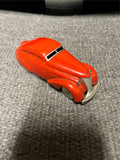 vtg Schuco- Patent #1010 Red Wind Up Toy Car Missing Car US Zone Germany
