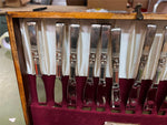 VTG Community finest  Silverplate Silverware Set in Wooden Box